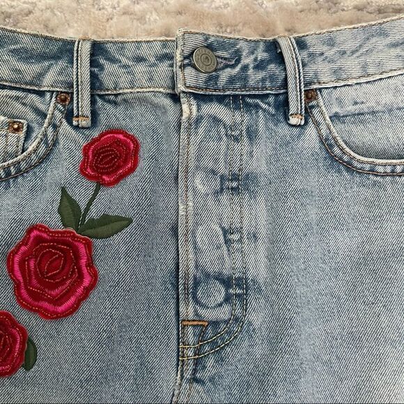 GIRLFRIEND Milla High Rise A-Frame Skirt Endless Love - Picture 10 of 11